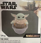 Star Wars The Mandalorian The Child Sculpted Ceramic Salt and Pepper Set-
