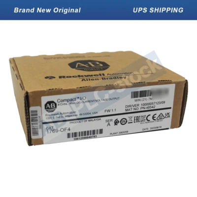 Allen-Bradley 1769-OF4 4Pt CompactLogix Analog Output Module New Sealed 1769OF4 - Image 1 of 4