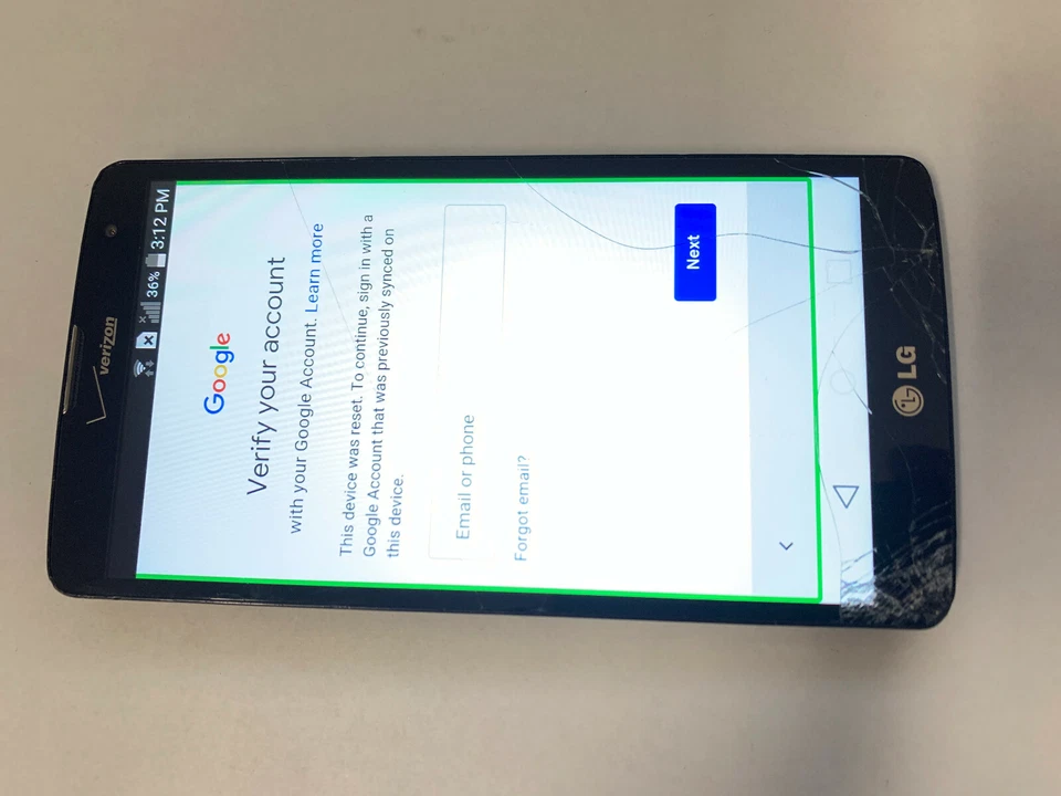 Verizon LG G Vista VS880PP Android 4G LTE Android Smart Cell Phone *FOR PARTS* - Image 1 of 1