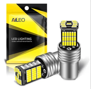 AILEO BA15S P21W LED 1156 Car Reverse Light Bulb For VW Passat B5 B6 Golf 4 DD - Picture 1 of 1