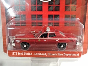 Ford Torino 1976 Greenlight Fire & Rescue - Lombard, Illinois - Imagen 1 de 5
