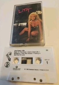 LITA FORD - Lita Cassette Tape Runaways Metal Music 80's Hair Sunset Strip MTV - Picture 1 of 7