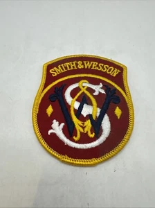 PARCHE DE ARMAS DE FUEGO VINTAGE SMITH & WESSON “S & W” XGun Patch NUEVO 4” X 3” - Imagen 1 de 2