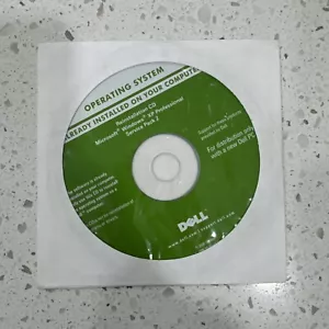 Dell Reinstallation CD Microsoft Windows XP Professional Pro Service Pack 2 SP2 - Picture 1 of 2
