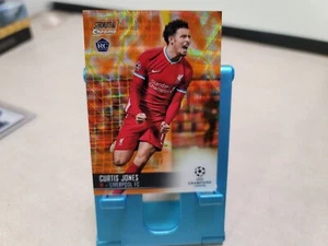 2020-21 Topps Stadium Club Chrome ORANGE YELLOW REFRACTOR #23 Curtis Jones RC - Picture 1 of 6