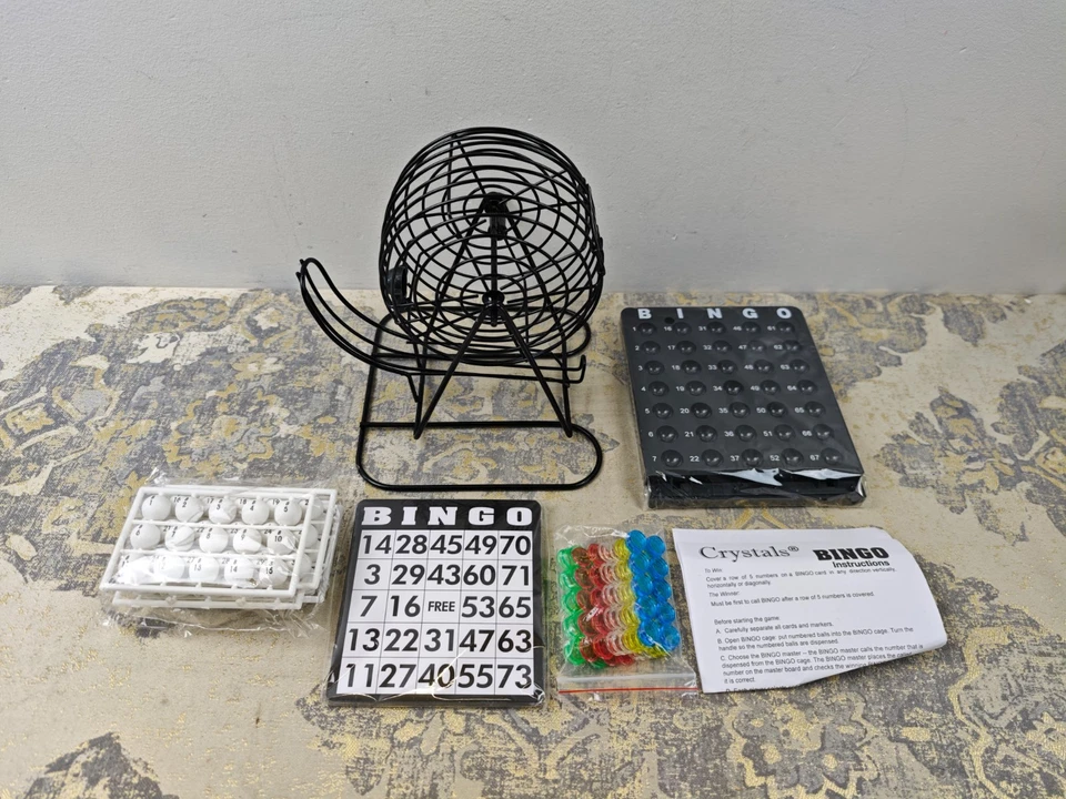 Traditional Bingo LOTTO Game Set 50690 by Global Gizmos