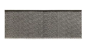 NOCH Mauer, extra lang und realistisch, 51,6 x 9,8 cm ideal für TT Spurweite, - Bild 1 von 8