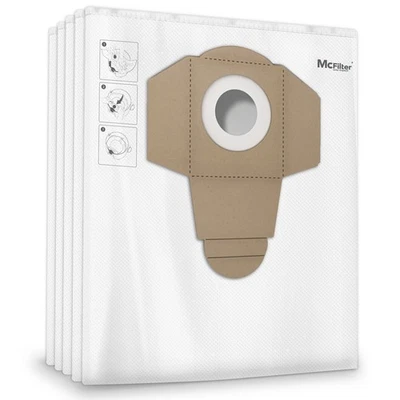 10 Vliesfilterbeutel passend für Einhell Nass-Trockensauger 20L Schmutzfangsack - Bild 1 von 4