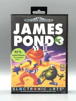 James Pond 3 Sega Mega Drive Zustand: Gut - Bild 1 von 4