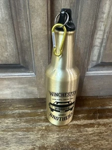 Supernatural Culturefly Winchester Brothers Join The Hunt Metall Wasserflasche Neu mit Etikett - Bild 1 von 7