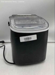 AG Lucky Black Hzb 12h Compact Home Machine 115v Tragbare Arbeitsplatte Eismaschine - Bild 1 von 7