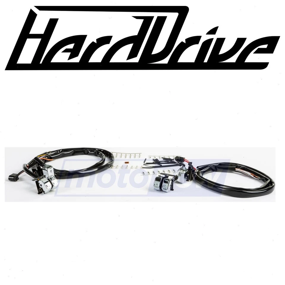HardDrive Complete Letters Kit for 2007-2010 Harley Davidson FLSTF Fat Boy - xa Foto 1 de 4