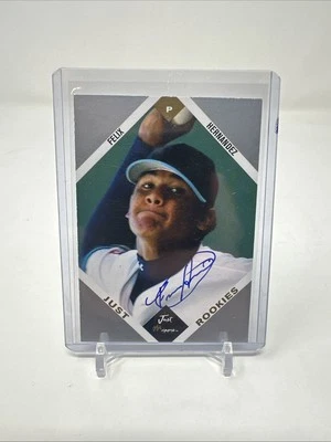 2003 Just Minors Rookies Black Autograph /375 Felix Hernandez #27 Mariners - Image 1 of 2