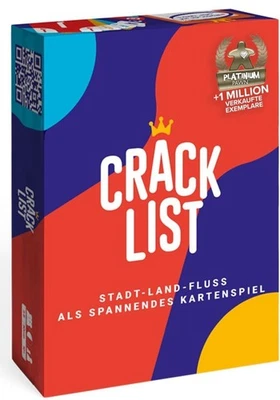 CRACK LIST – Stadt, Land, Fluss neu gedacht! | Familienspiel & Partyspiel