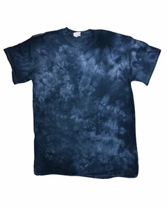 Tie-Dye 5.3 oz. Pre-Shrunk 100% Heavyweight Cotton Crystal Wash T-Shirt 1390 - Picture 1 of 6