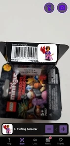 Lego 71047 Dungeons and Dragons Minifigura - Teifling Sorcerer Nuevo Sellado en Caja - Imagen 1 de 7
