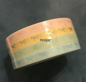 NEW Simply Gilded Chic Pastel 5 mm washi tape set NIP Blue Pink Yellow Green - Picture 1 of 2