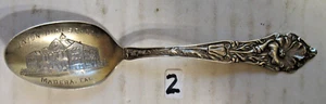 MADERA, CALIFORNIA STERLING SILVER SOUVENIR SPOON - UNION HIGH SCHOOL (#2) - Picture 1 of 4