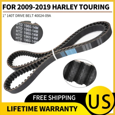 ✅For Harley-Davidson 2015 Electra Glide Rear Drive Belt 140T 40024-09A 1204-0114 - Image 1 of 4