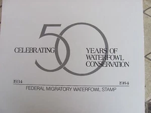 RW51    1984  Federal  Duck Stamp Print   OFFER  #RW51LM12DSS - Picture 1 of 2