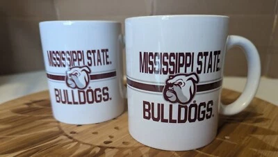 2 ~ Mississippi State Bulldogs 10 oz. Coffee Mugs ~ Coffee Cups ~ Tea Cups - Image 1 of 4
