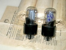 2x 6n9s / 6sl7/ 1579 tubes MELZ same codes NOS NIB