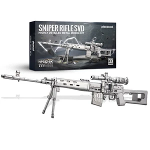 Piececool 3d Model Kits Sniper Rifle Svd Metal Model Puzzles Holiday Gifts Kits  - Picture 1 of 8