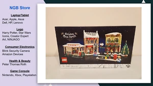 Lego Holiday Main Street 10308, neu, versiegelt, USA, in der Hand, schneller Versand - Bild 1 von 10