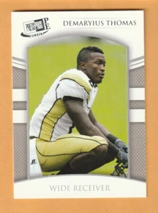 Demaryius Thomas Georgia Tech 2010 Press Pass PE #46 Denver Broncos 6Q - Imagen 1 de 2