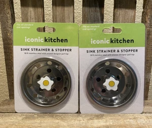 Egg Sink Strainers Set Of 2 Egg Sink Stoppers, 🍳Drain Strainers Drain Stoppers - Picture 1 of 11