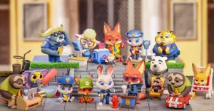 POP MART X Disney Zootopia Series Animal City scatola cieca giocattolo - Foto 1 di 17