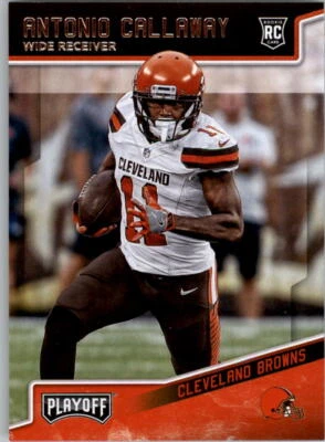 2018 Playoff #282 Antonio Callaway RC  - Image 1 of 2