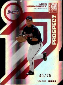 2005 Donruss Elite Status #187 Luis Hernandez /75