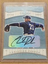 Christian Parker 2001 Donruss Classics Significant Signatures AUTOGRAPH RC #121