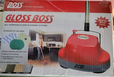 Gloss Boss All Purpose Floor Cleaning System For Tile Carpet Linoleum Concrete - Image 1 of 4