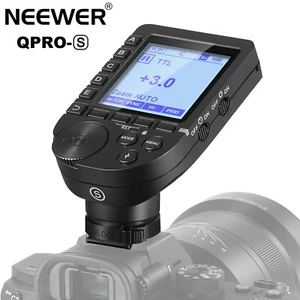 NEEWER QPRO-S QPROS TTL HSS Wireless Flash Trigger Transmitter for Sony Cameras - Picture 1 of 9