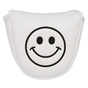 Golf Mallet Center Shaft Putter Head Cover Soft Leather with Magnetic Closure - Picture 1 of 18