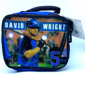 MLB New York Mets David Wright Lunchbox NWT Baseball Lunch Bag 8" x 10" - Picture 1 of 3