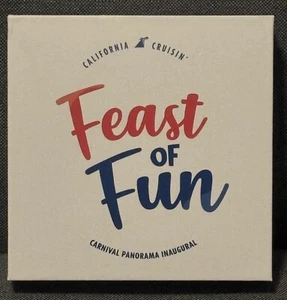 2019 Carnival Cruise Line Panorama Eröffnung Untersetzer 4er Set - Bild 1 von 2