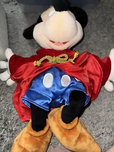 Stuffed Animal Lot Of 9 Mickey Mouse Bears Dog AA76 - Picture 1 of 11