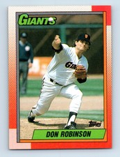 1990 Topps Don Robinson San Francisco Giants #217