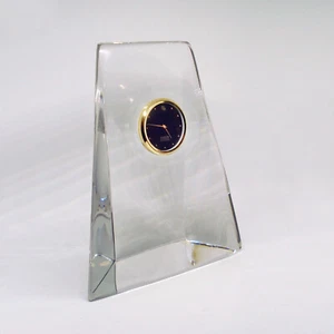 Vintage Riedel Krystal Tischuhr Crystal Table Clock Riedel - Bild 1 von 8