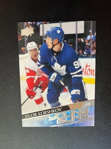 2020 Upper Deck Egor Korshkov Young Guns Rookie - Picture 1 of 2