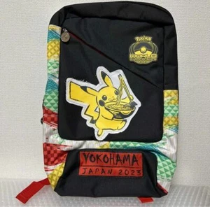 Pokemon World Championships 2023 Yokohama Japan Pikachu BackPack WCS Limited New - Picture 1 of 3