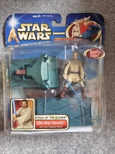 Nueva Figura en Caja Hasbro Star Wars Obi Wan Kenobi Force Flipping Attack - Imagen 1 de 1