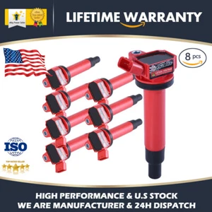 8PCS Ignition Coil For Lexus Toyota 4Runner Tundra 2001-2009 4.7L V8 90919-02230 - Picture 1 of 14
