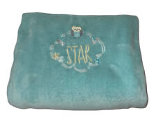 Just Born Security Baby Blanket Lovey Blue Shining Star FLAW