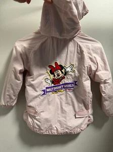 Vtg Walt Disney World Kids Minnie Mouse Jacket XS - Picture 1 of 11