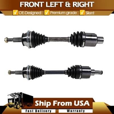 2X JUNTAS CV DELANTERAS EJES PARA FORD TAURUS 2000 LX AX4N TRANS. CÓDIGO MFG Foto 1 de 4