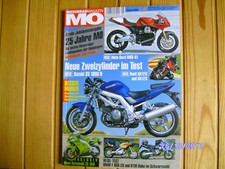 MO 8/2003 Guzzi MGS-01 + Breva,XBR 12 R/S,SV 650 + 1000.749,Daytona 600,F 650 CS